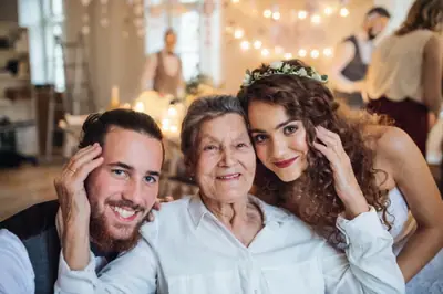 Examples of Grandmother to Grandson Wedding Poems